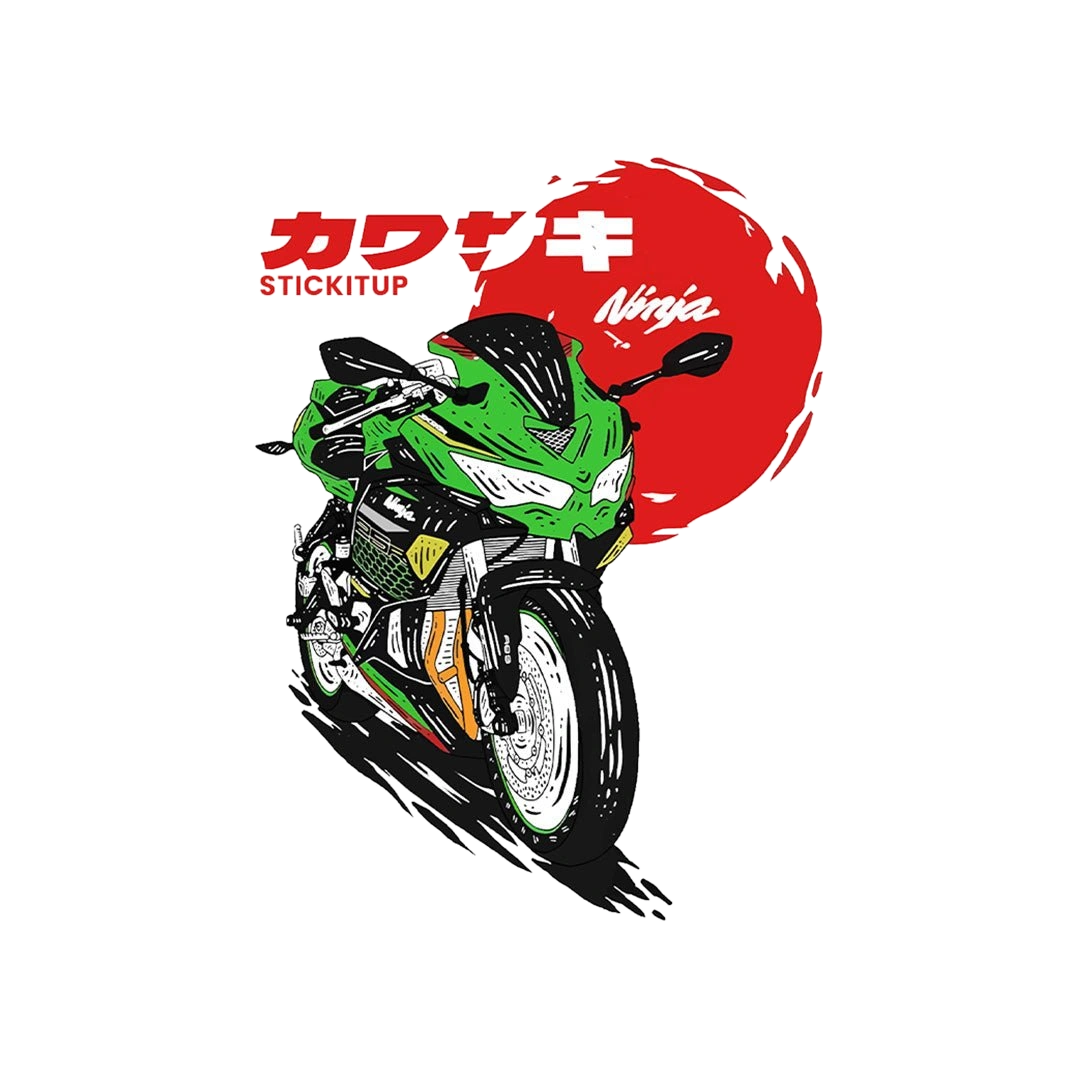 Ninja zx Sticker